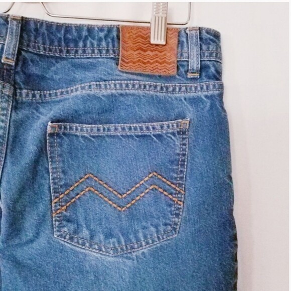 Vintage 1990s Missoni Cropped Boyfriend Jeans 42 IT 6 US - Picture 4 of 15
